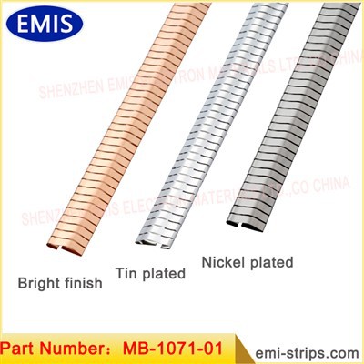 Fortinnede EMI-strimler